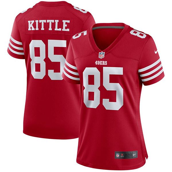 Женская футболка George Klettle Scarlet San Francisco 49ers Nike — фото 2