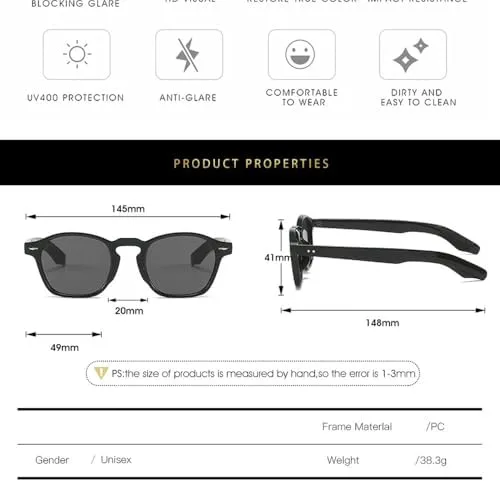 

Винтажные прямоугольные солнцезащитные очки для женщин, синие линзы, заклепки, солнцезащитные очки для мужчин и женщин, защита от ультрафиолета UV400 MTZJH, C4