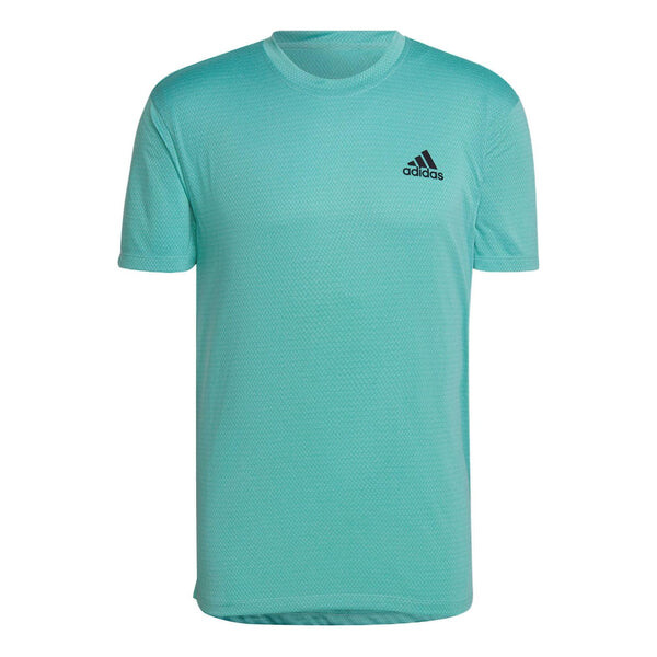 

Футболка Men's adidas Alphabet Logo Printing Round Neck Short Sleeve Green T-Shirt, зеленый