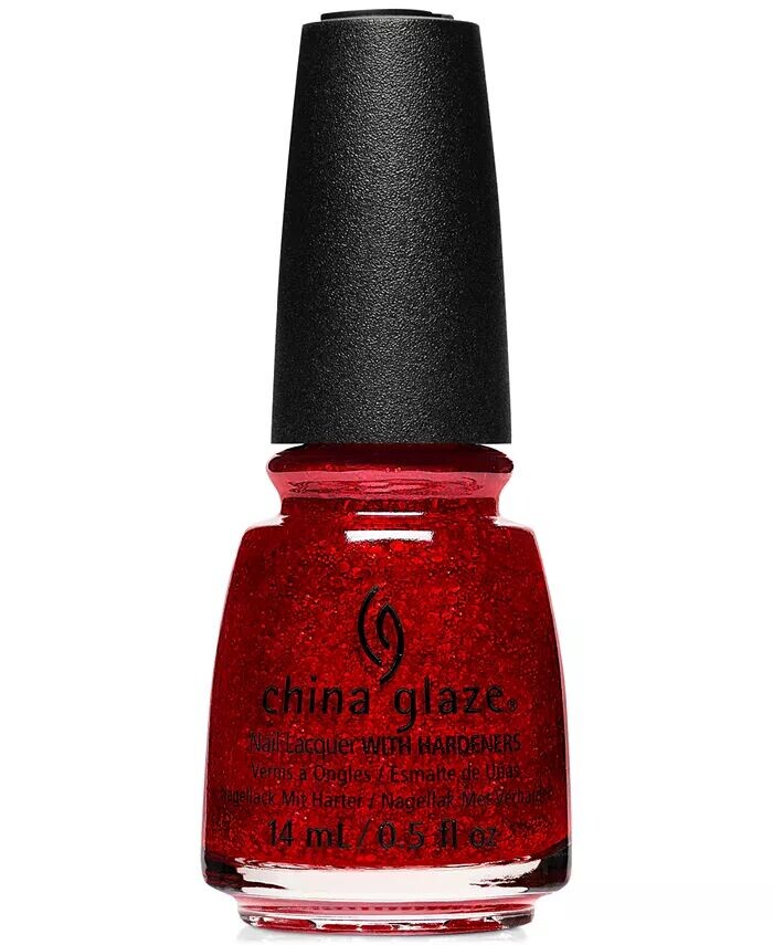 

Лак для ногтей с отвердителями China Glaze, цвет Ruby Pumps