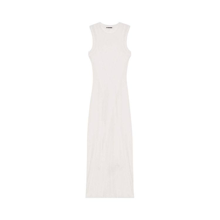 

Платье Jil Sander Sleeveless Dress 'Optic White', белый