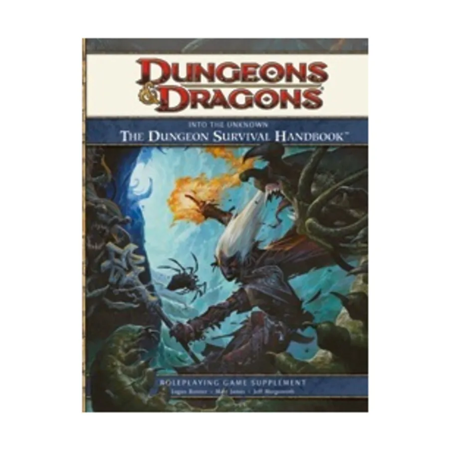 

Into the Unknown - The Dungeon Survival Handbook, Dungeons & Dragons (4th Edition) - Sourcebooks & Supplements, твердый переплет