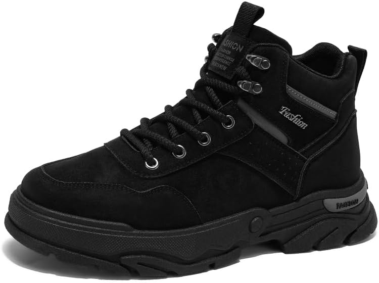 

Мужские модные кроссовки, походные ботинки, повседневная спортивная обувь, высокие кроссовки для мужчин, подходящие для походов, путешествий, кемпинга и активного отдыха на улице Yebonsho, черный