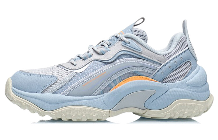 

LINING Aurora WindWalker Lifestyle Shoes Women's Low-top Coin Gray / Azure Blue