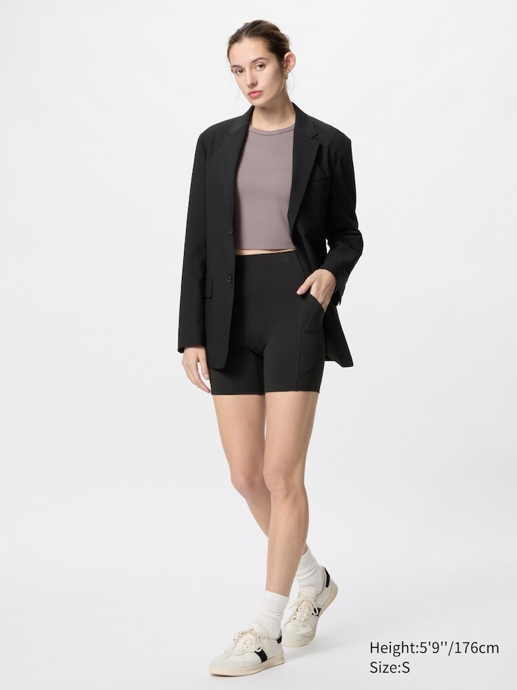 

Мягкие шорты airism Uniqlo, цвет 09 черный
