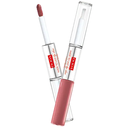 

Водостойкая помада 010 винтажно-розовая Pupa Made To Last Lip Duo, 2х4 мл