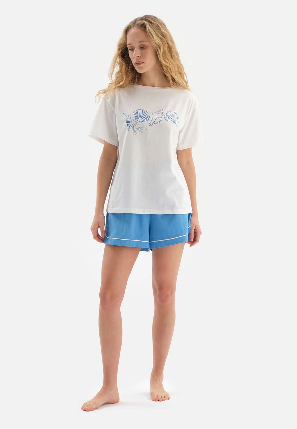 

Пижамный комплект THE SECOND VOYAGE CREW NECK SET DAGI, белый
