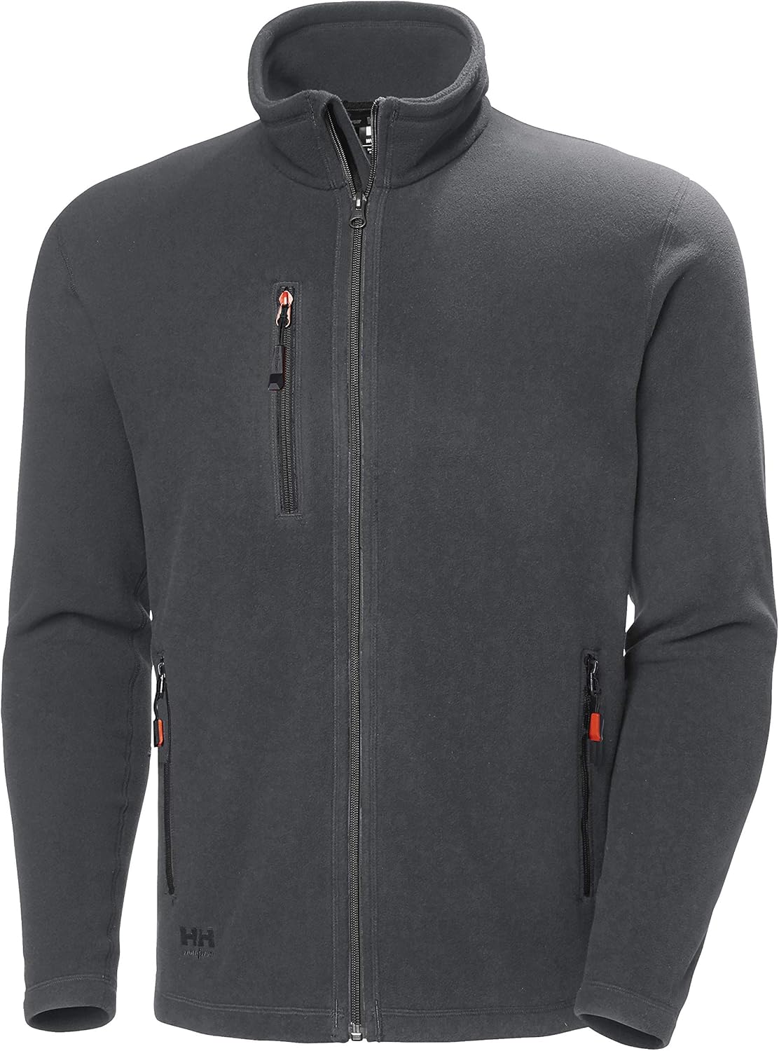 

Helly-Hansen Oxford Full Zip Fleece куртка для мужчин с двойным воротником и карманами для рук с подкладкой из флиса, Dark Grey - 4X-Large Helly Hansen