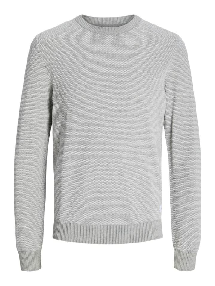 

Свитер Jack & Jones, светло-серый меланж