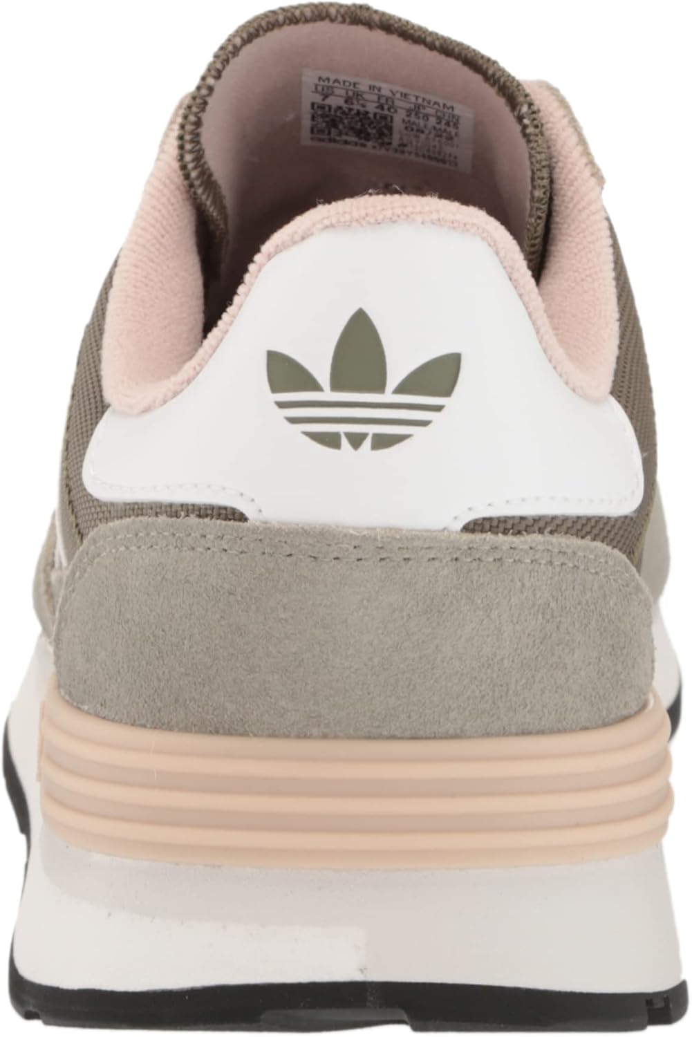 Мужские кроссовки Adidas Treziod 2, белый/оливковый — фото 3