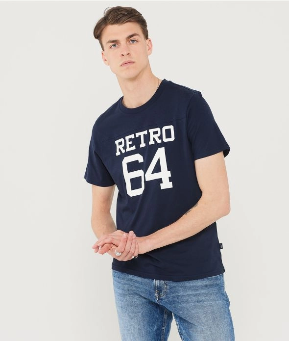 

Футболка Buster Retro Jeans, синий