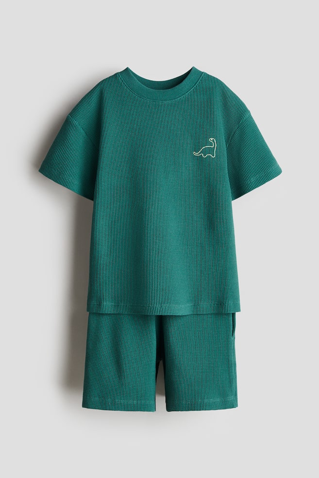 

Костюм-Двойка из вафельного хлопка H&M, мультиколор