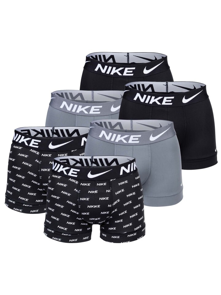 

Боксерские трусы Nike, цвет schwarz/grau/logo