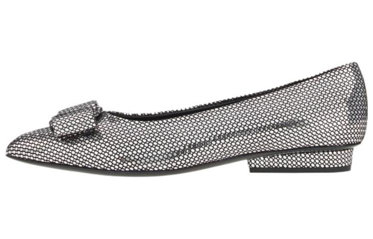 

Женские туфли Ferragamo, серебристый