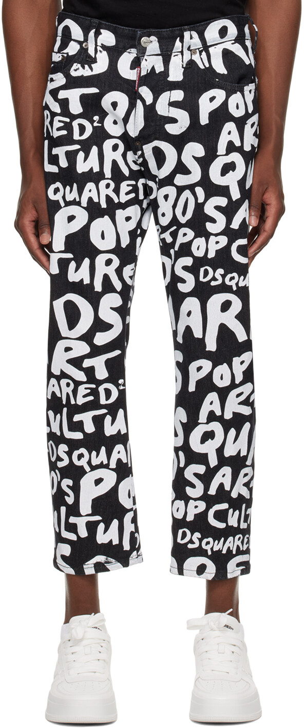 

Черные джинсы Sprout Factory Bro Dsquared2