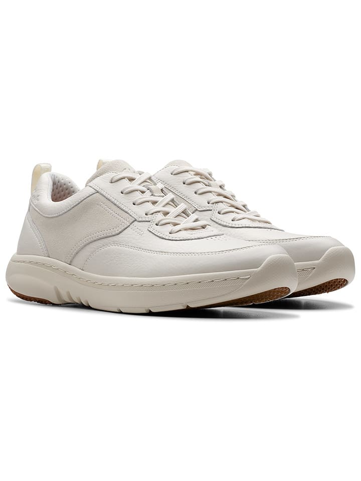 Кроссовки на шнуровке Pro Lace Clarks, белый — фото 3