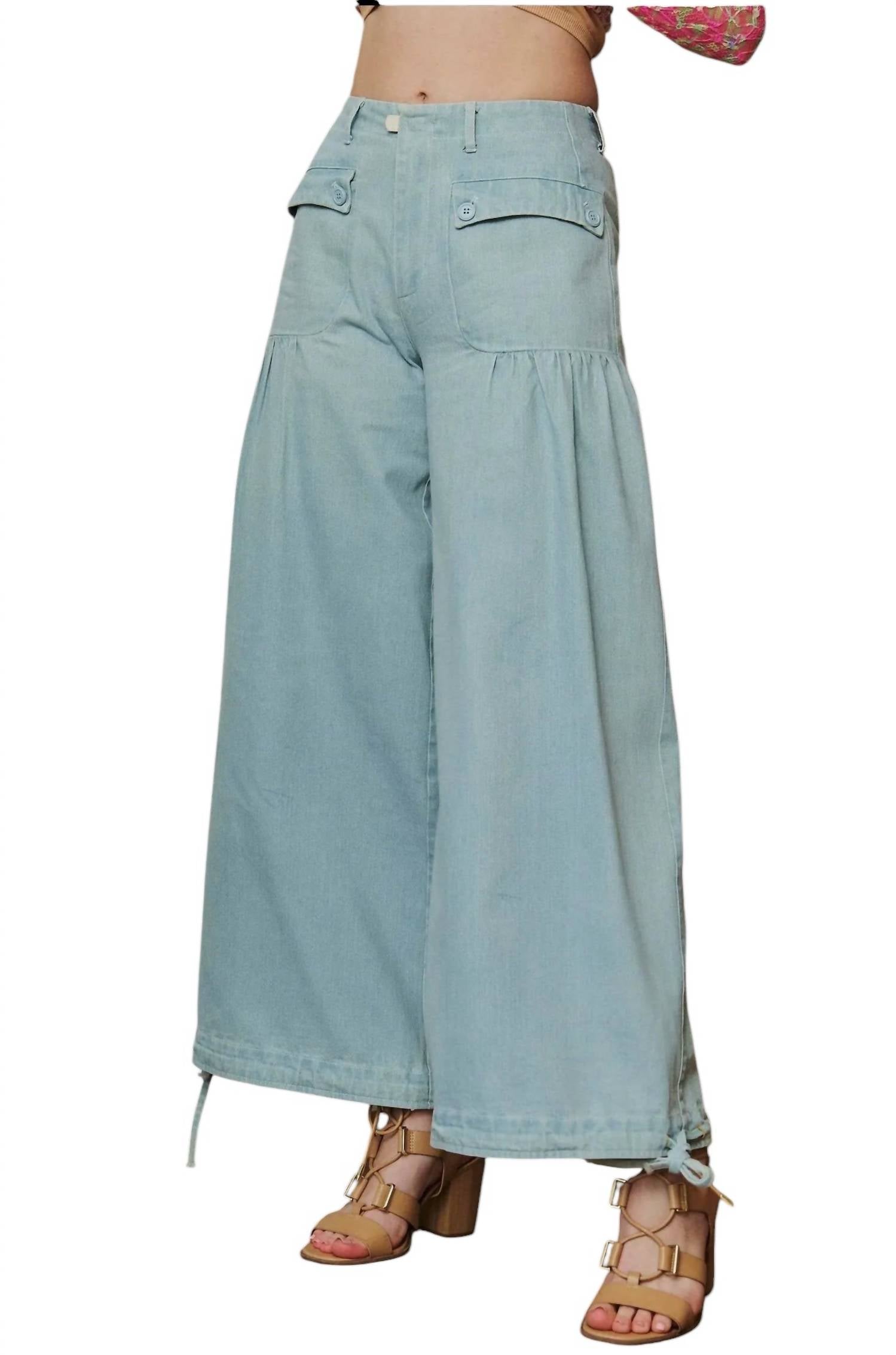 

Джинсовые брюки Camila из светлого денима DAVI & DANI, цвет light denim