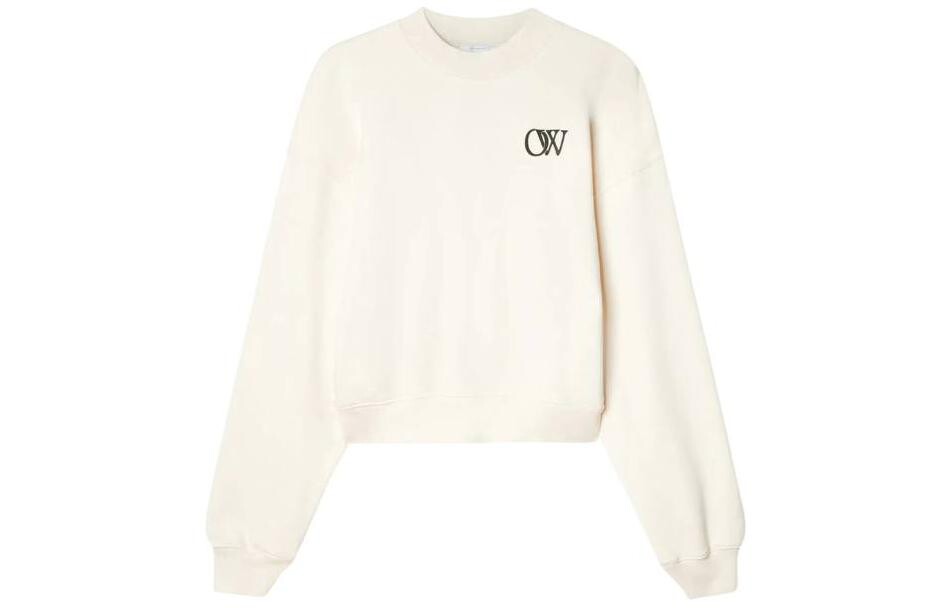 

Свитшот женский Off-White, серый / белый