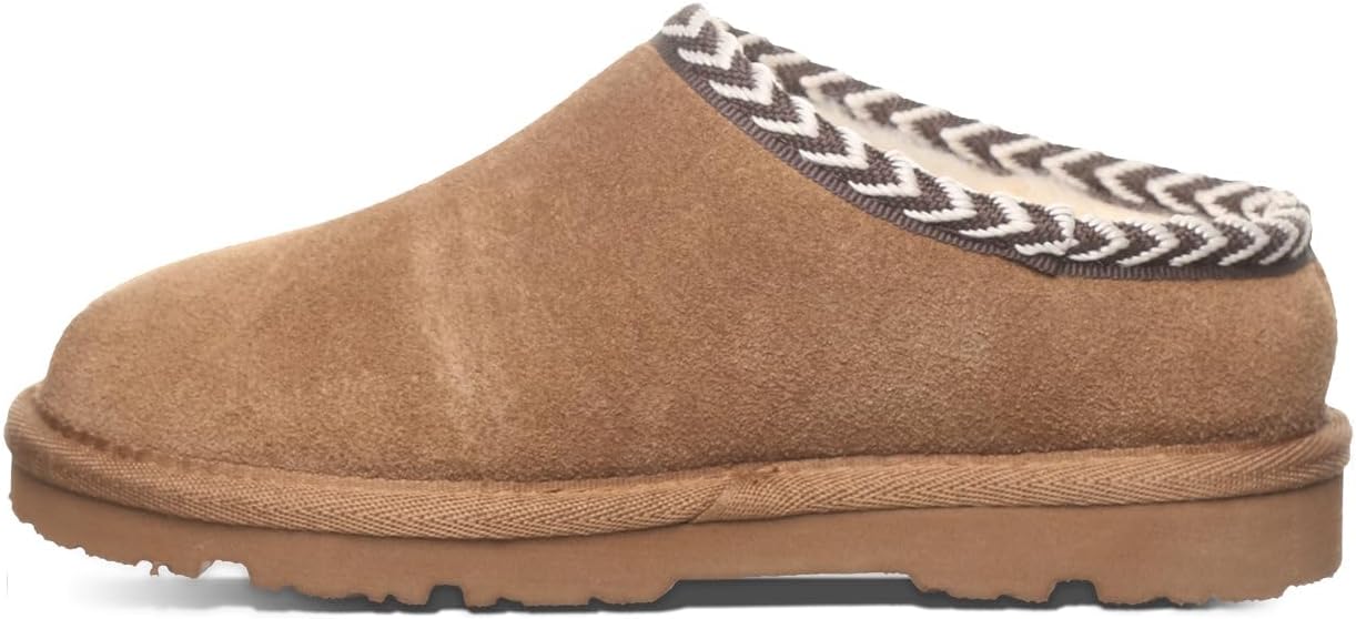 Тапочки BEARPAW girls Tabitha Youth Purple Sage, Hickory — фото 3