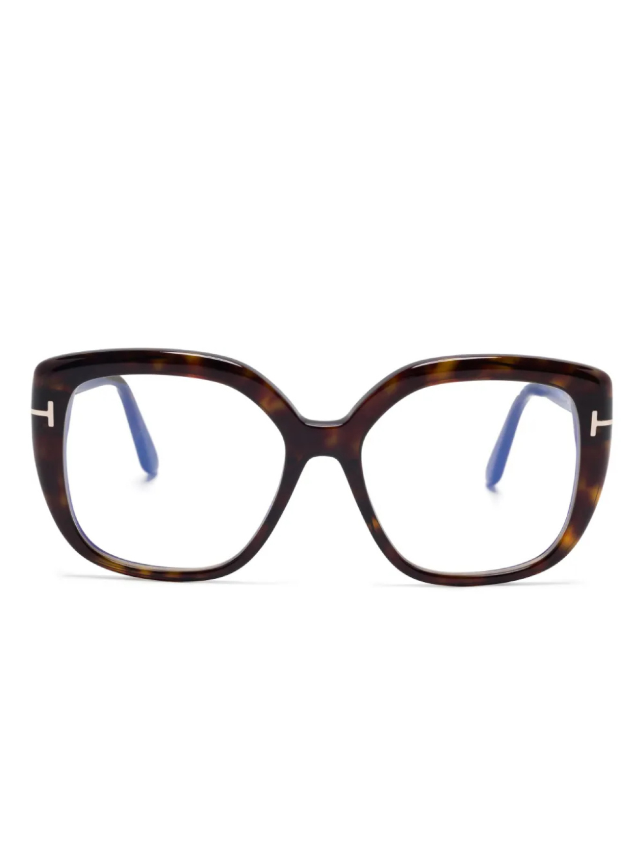 

TOM FORD Eyewear очки в оправе 'бабочка', коричневый