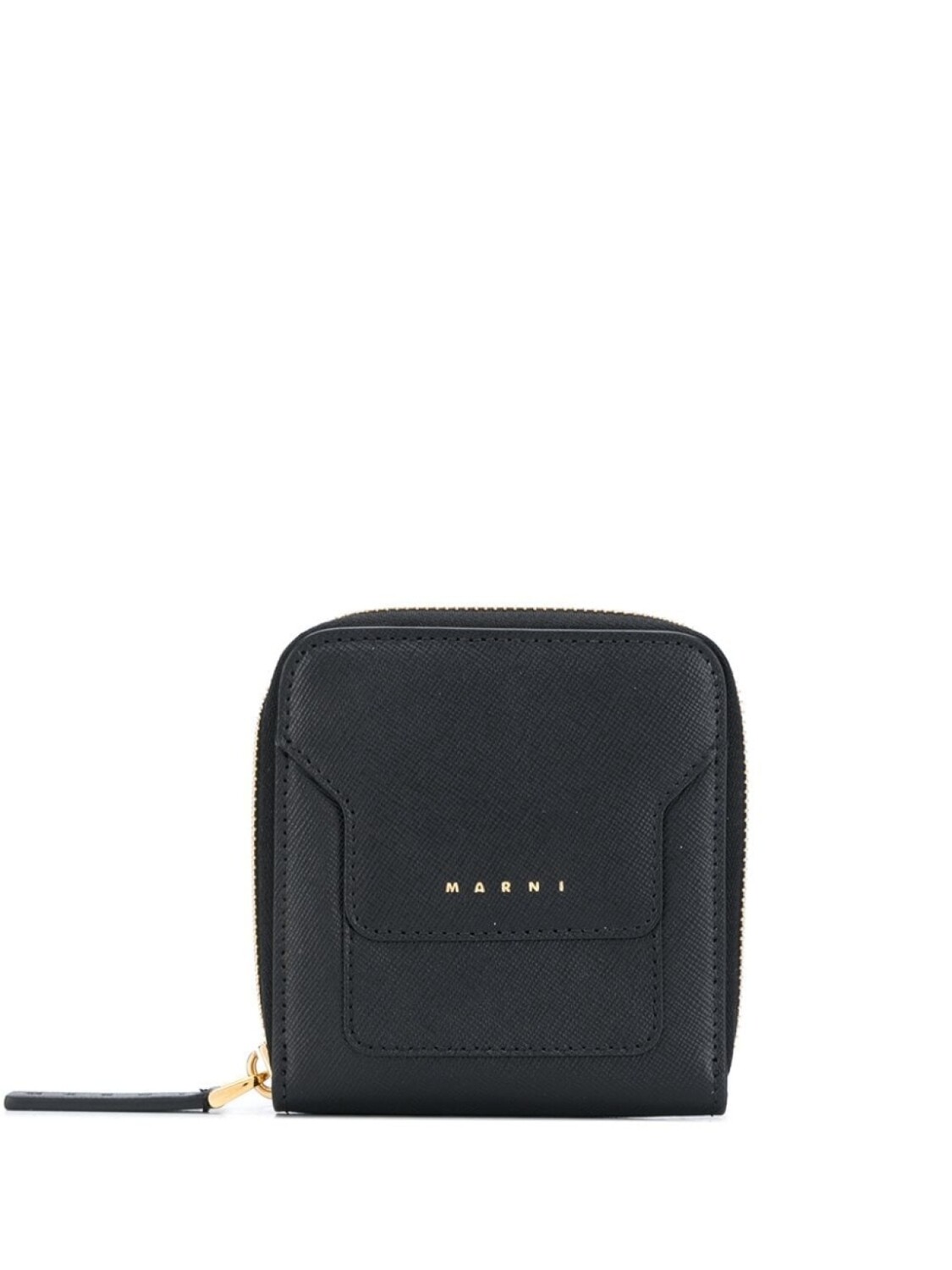 

Marni кошелек на молнии с тисненым логотипом, черный