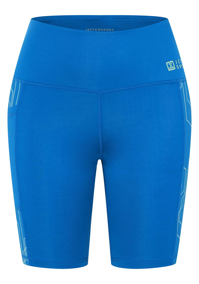 

Леггинсы с велосипедным дизайном JETTE SPORT, цвет blau
