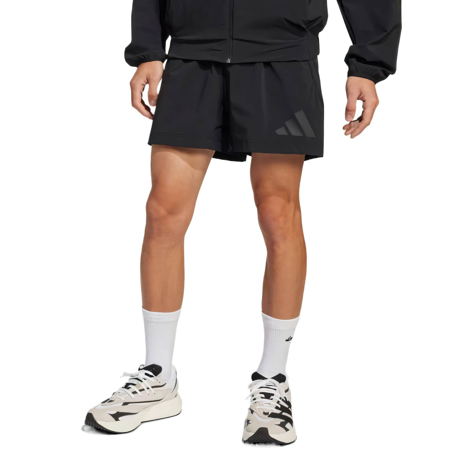 Шорты Free Shipping With AdiClub Z.N.E. Woven Shorts Adidas, черный — фото 4