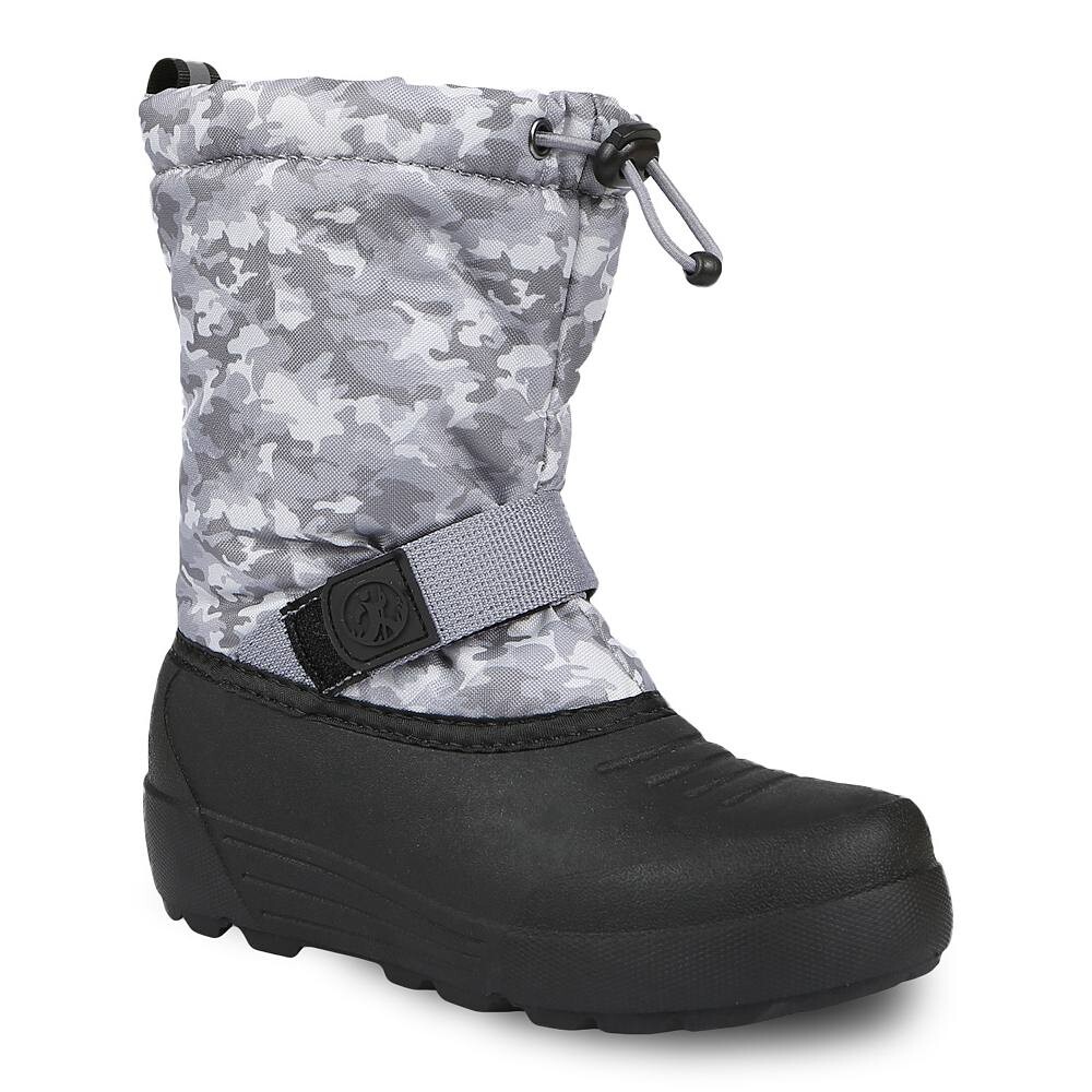 

Детские утепленные зимние ботинки Northside Frosty, цвет Gray Camo