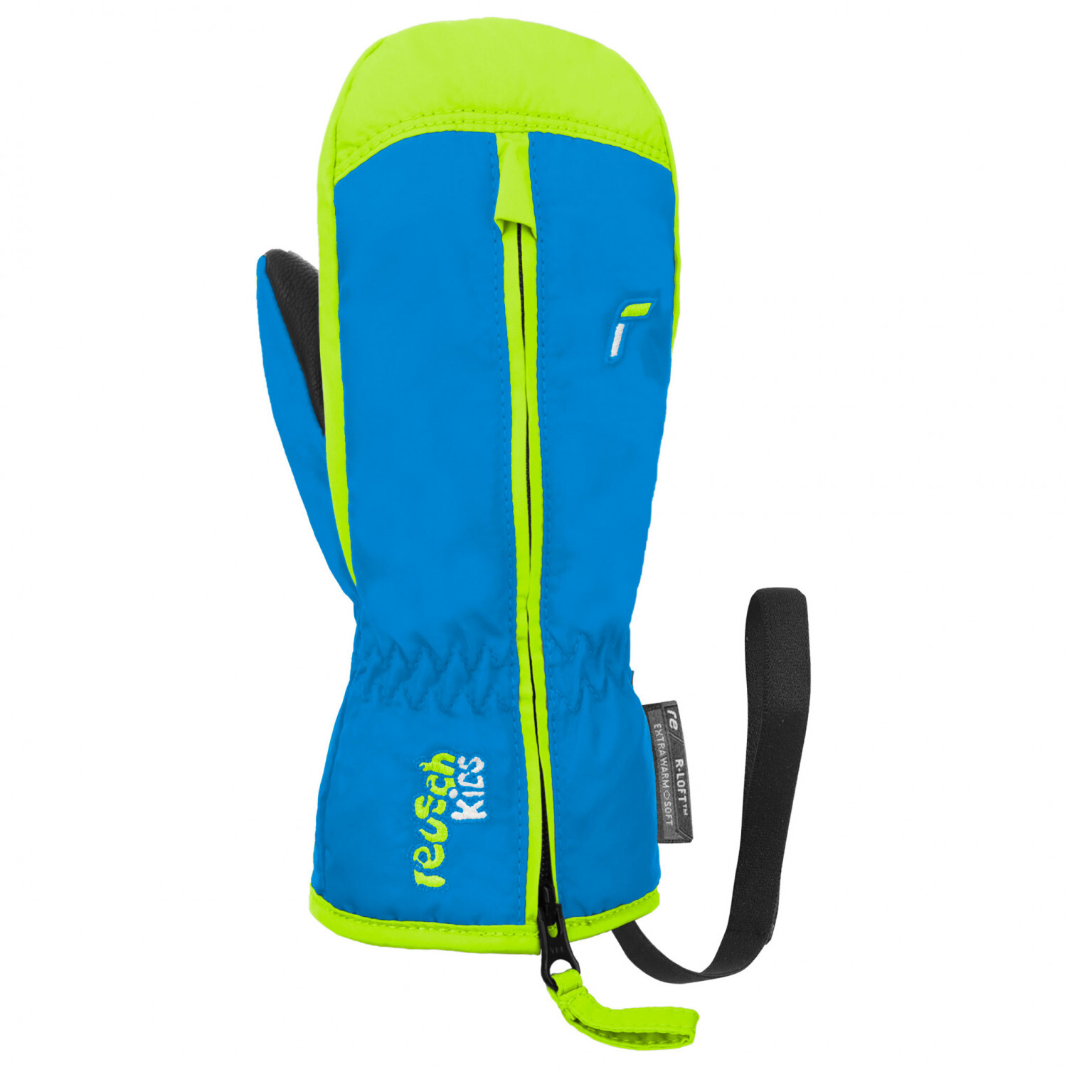 

Перчатки Reusch Ben Mitten, цвет Brilliant Blue/Safety Yellow