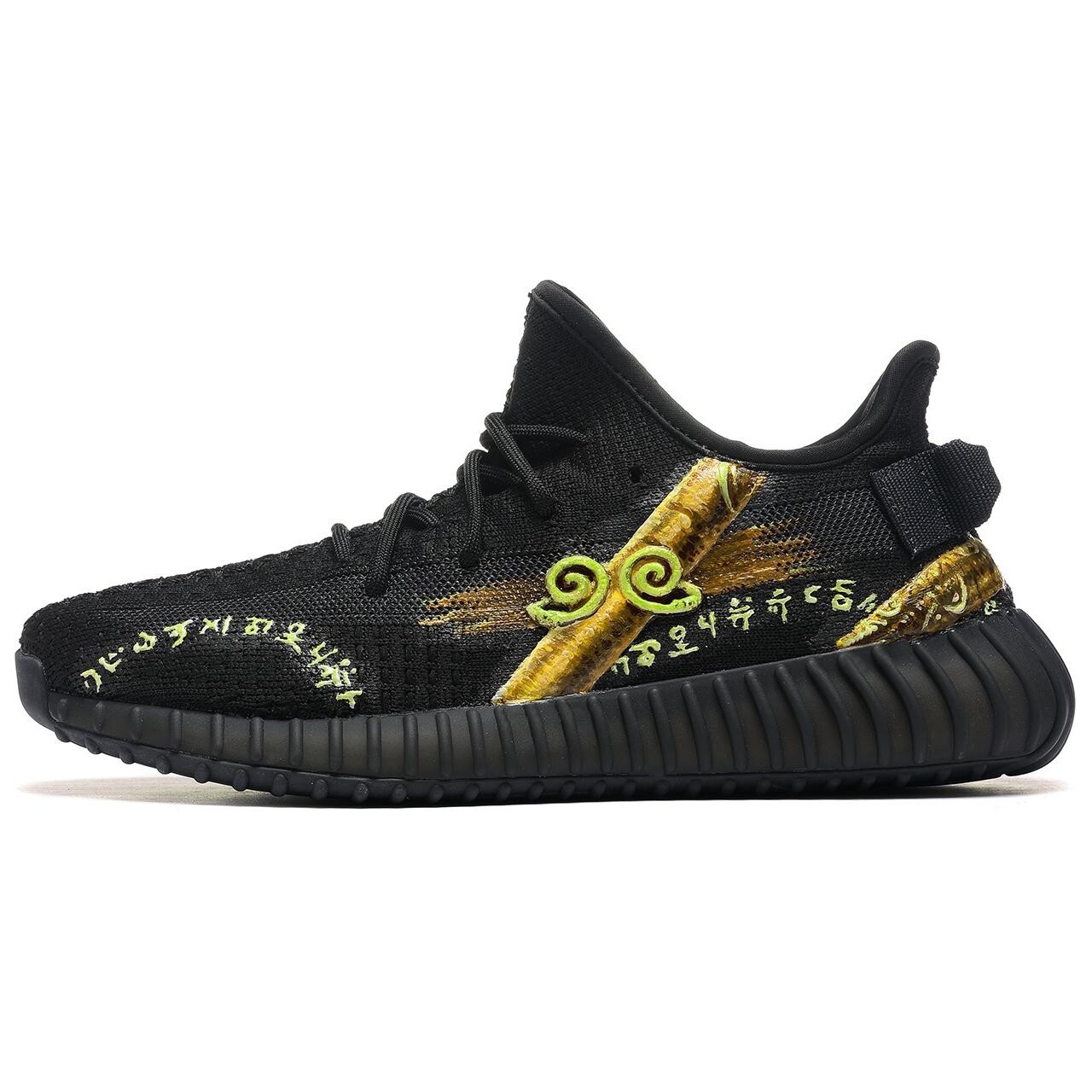 

Кроссовки adidas originals Yeezy Boost 350 V2 Lifestyle Shoes Unisex Low-top Black, черный