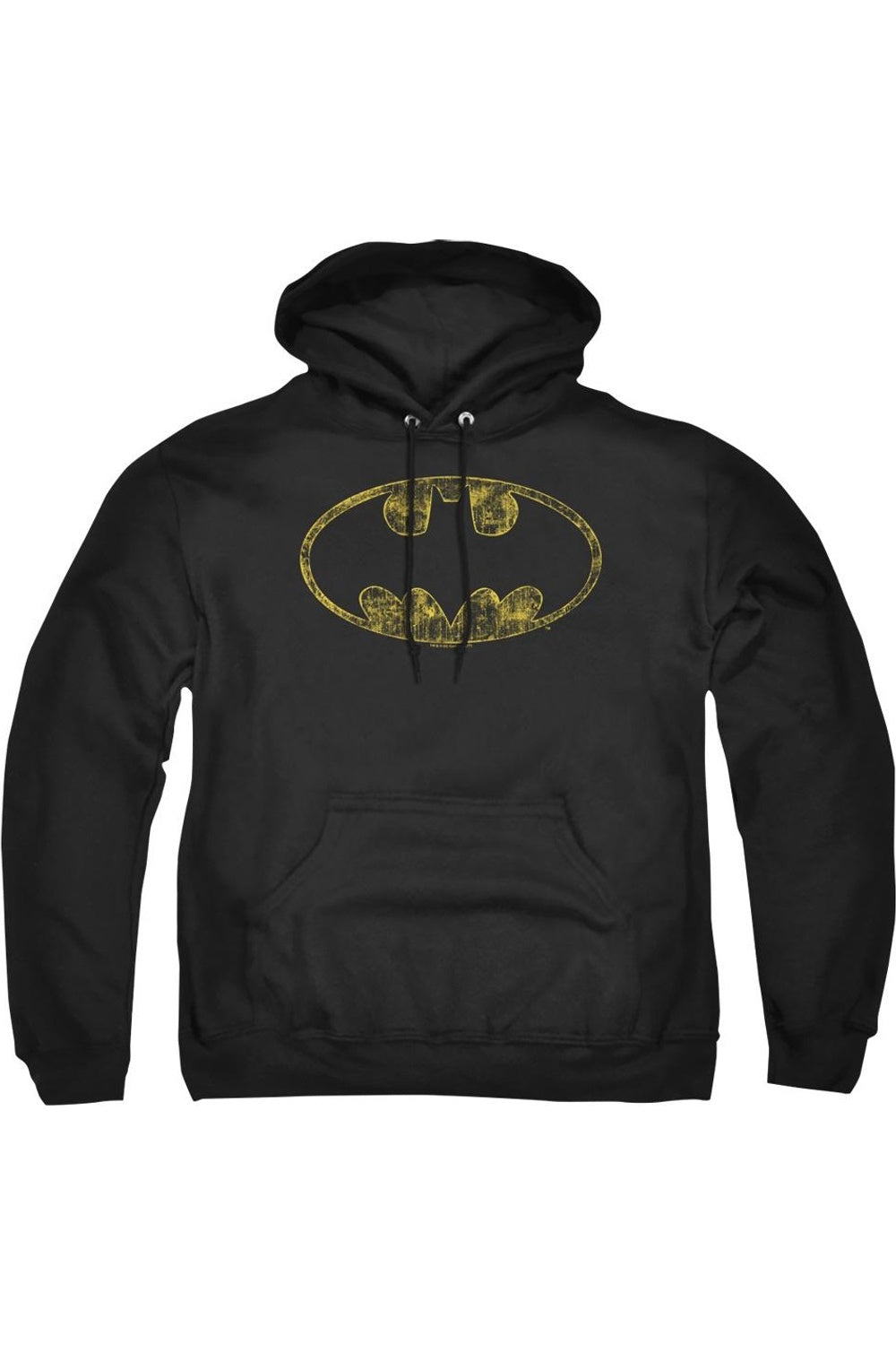 

Толстовка с капюшоном Batman Tattered Logo для взрослых Gildan