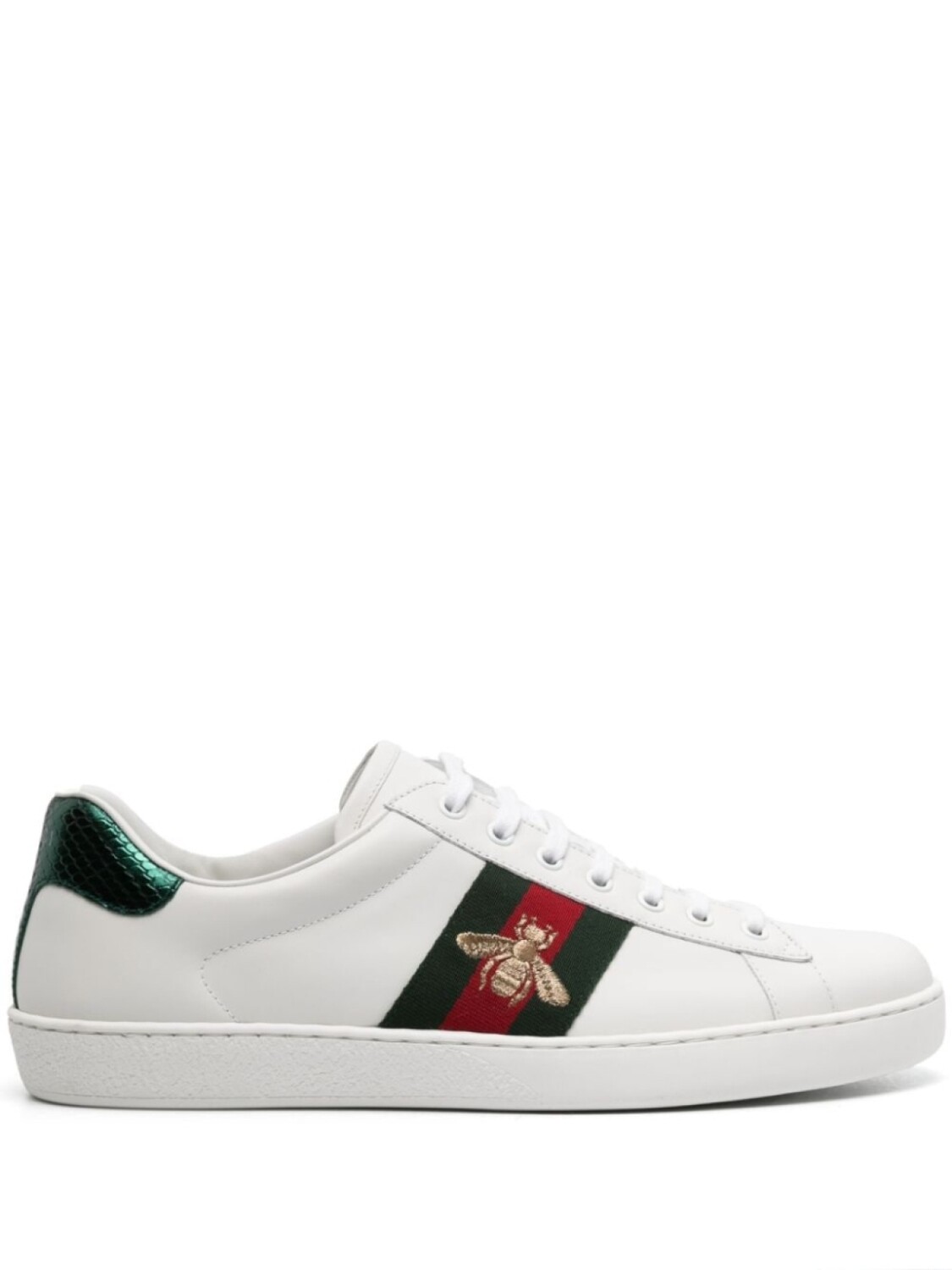 

Gucci кеды Ace с отделкой Web, белый