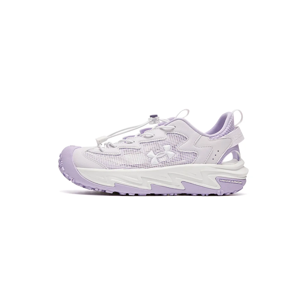 Детские сандалии Outdoor Collection из искусственной кожи с низким верхом Under Armour, фиолетовый