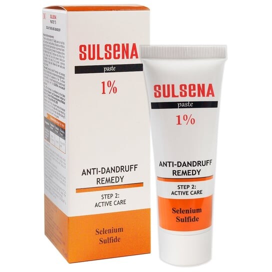 

Паста Sulsena Anti-Dandruff 1% защита кожи головы от перхоти 75мл