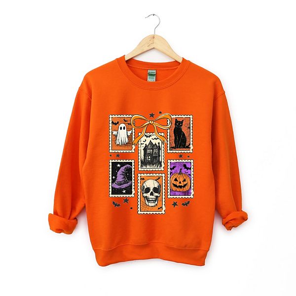 

Coquette halloween stamps - Женский графический свитшот Simply Sage Market, Orange, Зеленый, Coquette halloween stamps - Женский графический свитшот Simply Sage Market, Orange