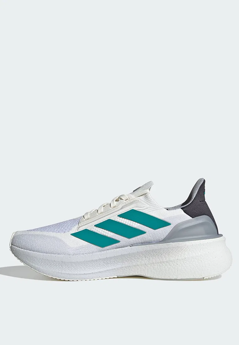 Кроссовки мужские спортивные, Ultraboost 5x, Adidas, бирюзовый/белый/серый — фото 4
