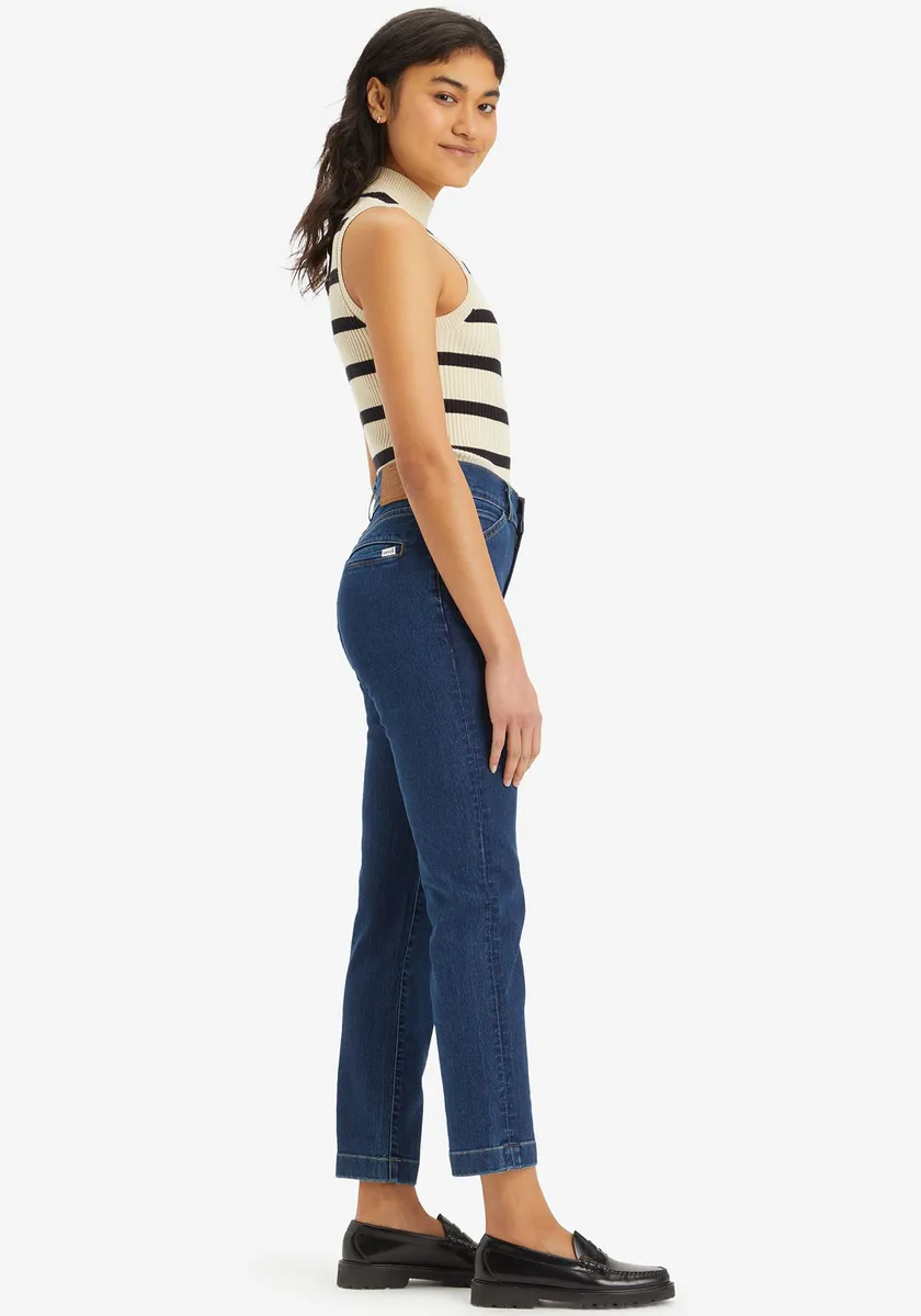 Прямые джинсы Levi's "TAILORED 724 STRAIGHT", цвет Seams To Work — фото 4