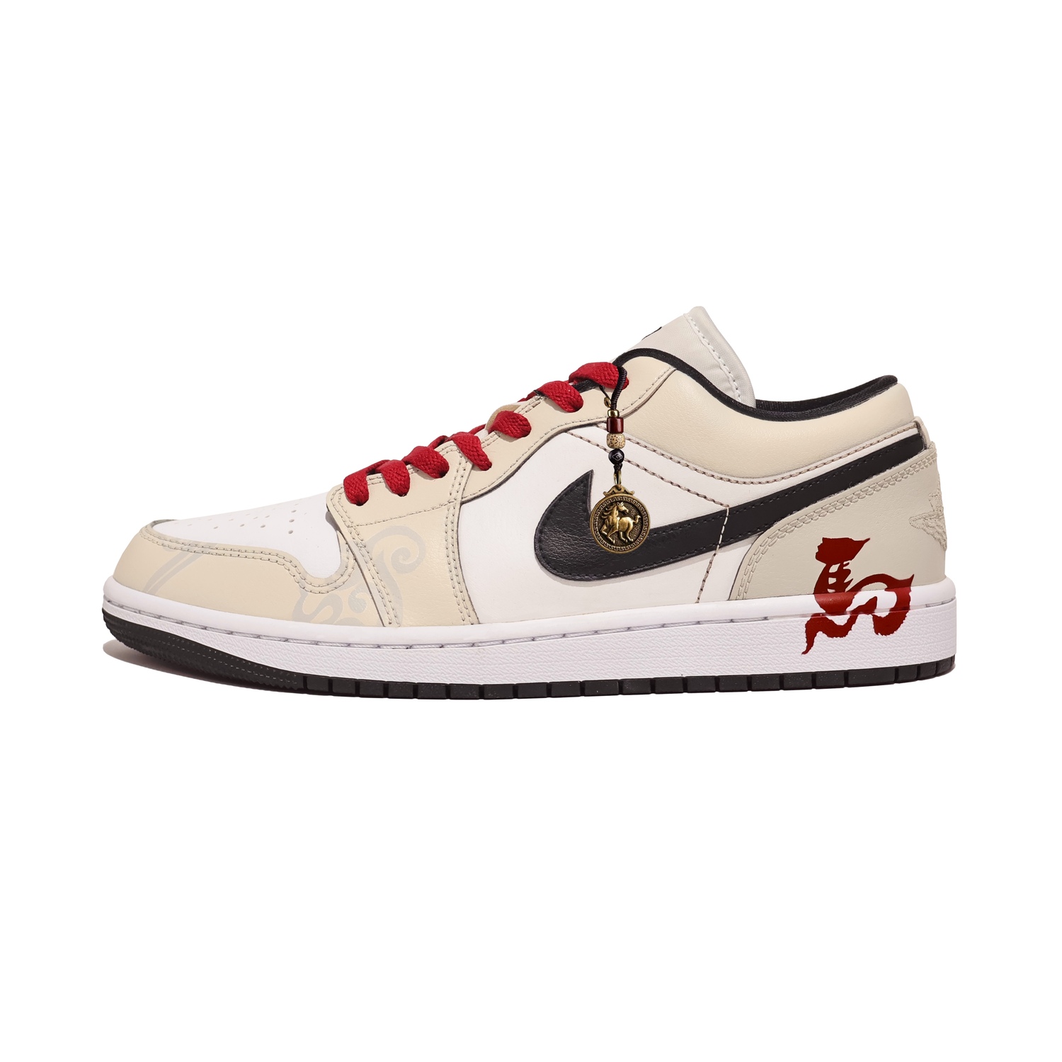 

Jordan Air 1 Abrasion Resistant низкие кроссовки Vintage баскетбольные мужские Ecru