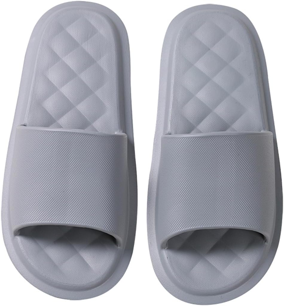 

Тапочки для душа Cliont для женщин и мужчин, тапочки для ванной или для дома, антискользящие, серый
