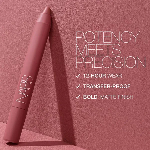 Губная помада Powermatte High-Intensity Lip Pencil Nars, цвет born to be wild — фото 4