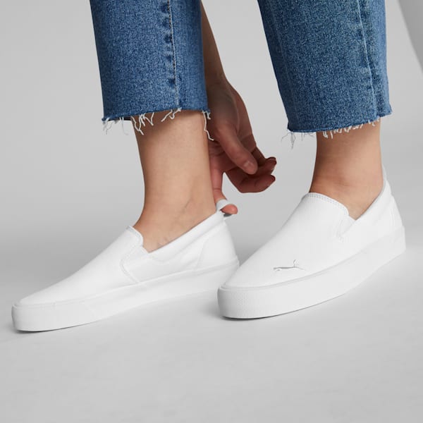 Женские туфли без застежек Bari Comfort Puma, белый — фото 2