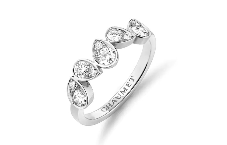 

Chaumet Кольцо из белого золота 585 пробы с бриллиантами для женщин