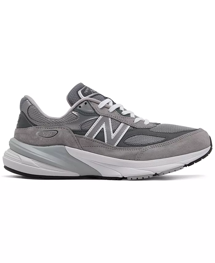 Мужские беговые кроссовки 990 V6 от Finish Line New Balance, серый — фото 2