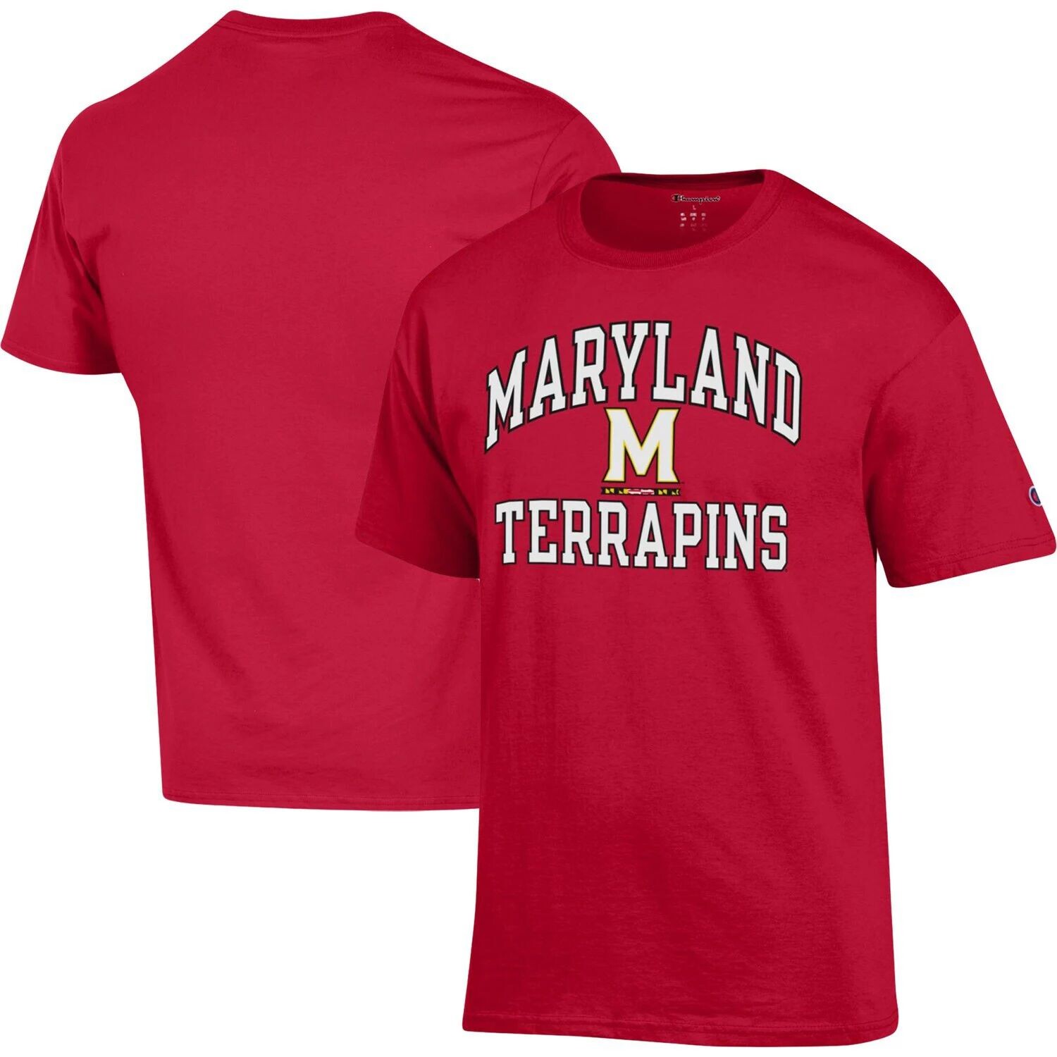 

Мужская красная футболка Maryland Terrapins High Motor Champion