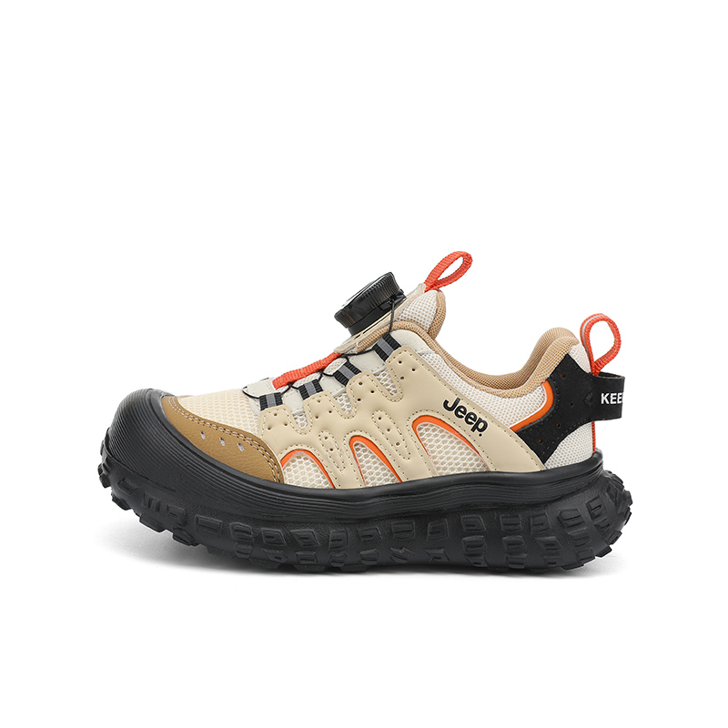 

Низкие детские кроссовки для активного отдыха Jeep, черный/коричневый