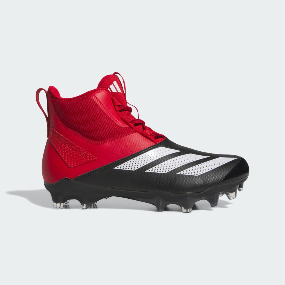 

Бутсы Adidas Adizero Chaos Football Linemen Cleats, цвет Team Power Red 2/Cloud White/Core Black