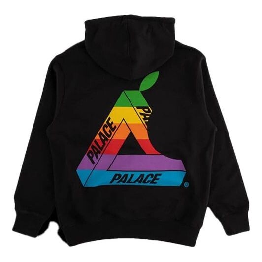 

Толстовка ss19 jobsworth hood triangle logo pattern black Palace, черный