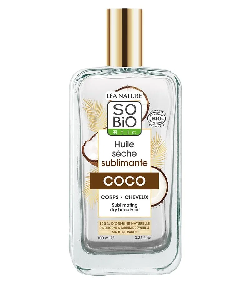 Сухое кокосовое масло SO'BiO étic, 100 мл So'Bio Étic