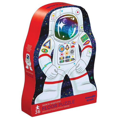 

Пазлы Crocodile Creek 36-Piece Shaped Puzzle: Space Explorer