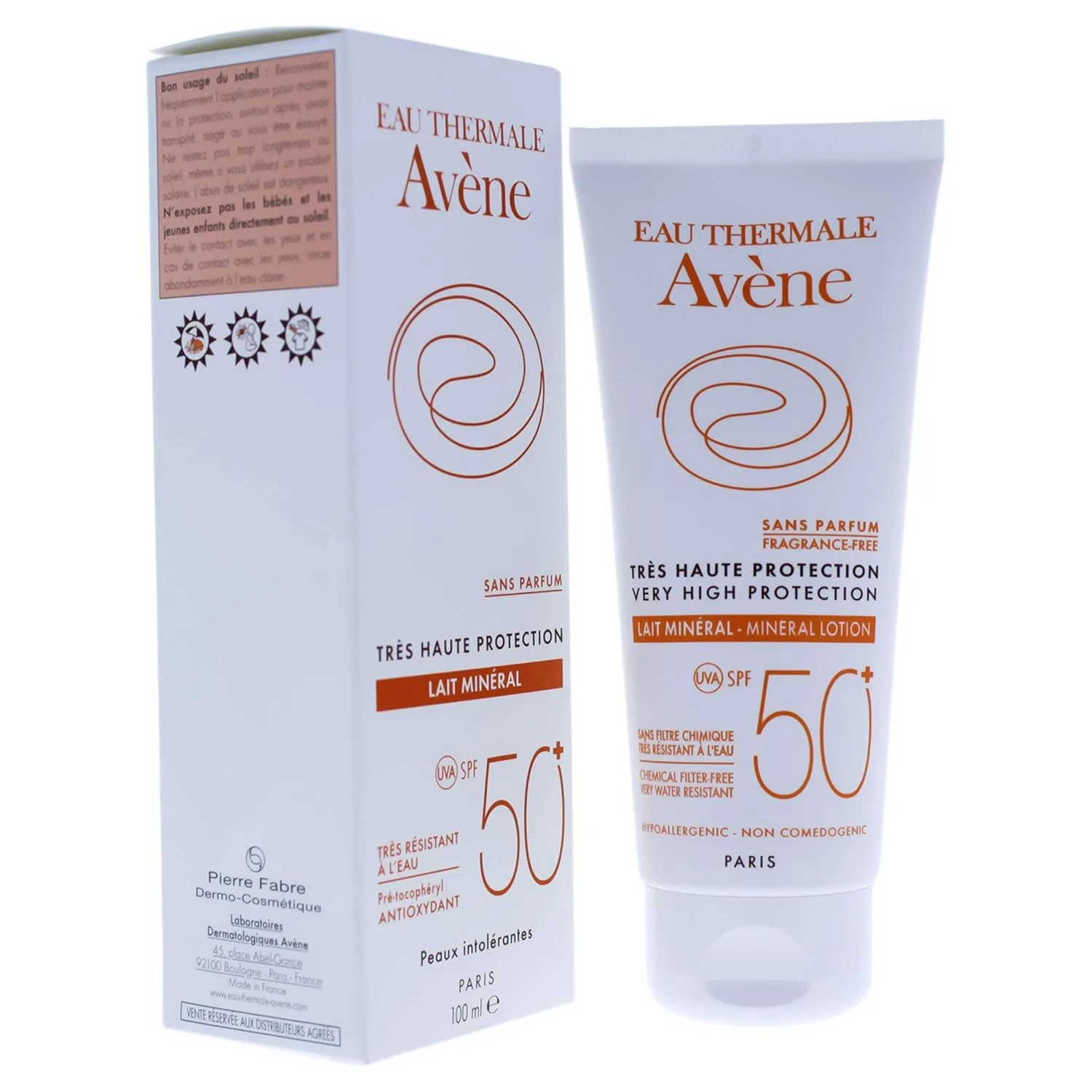 Солнцезащитный лосьон «Sun Lotion» SPF 50+ от Avène Avene